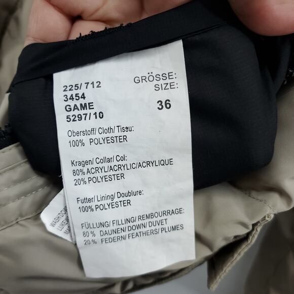 CINQUE Women's Goose Down Puffer Jacket Small - Picture 10 of 14